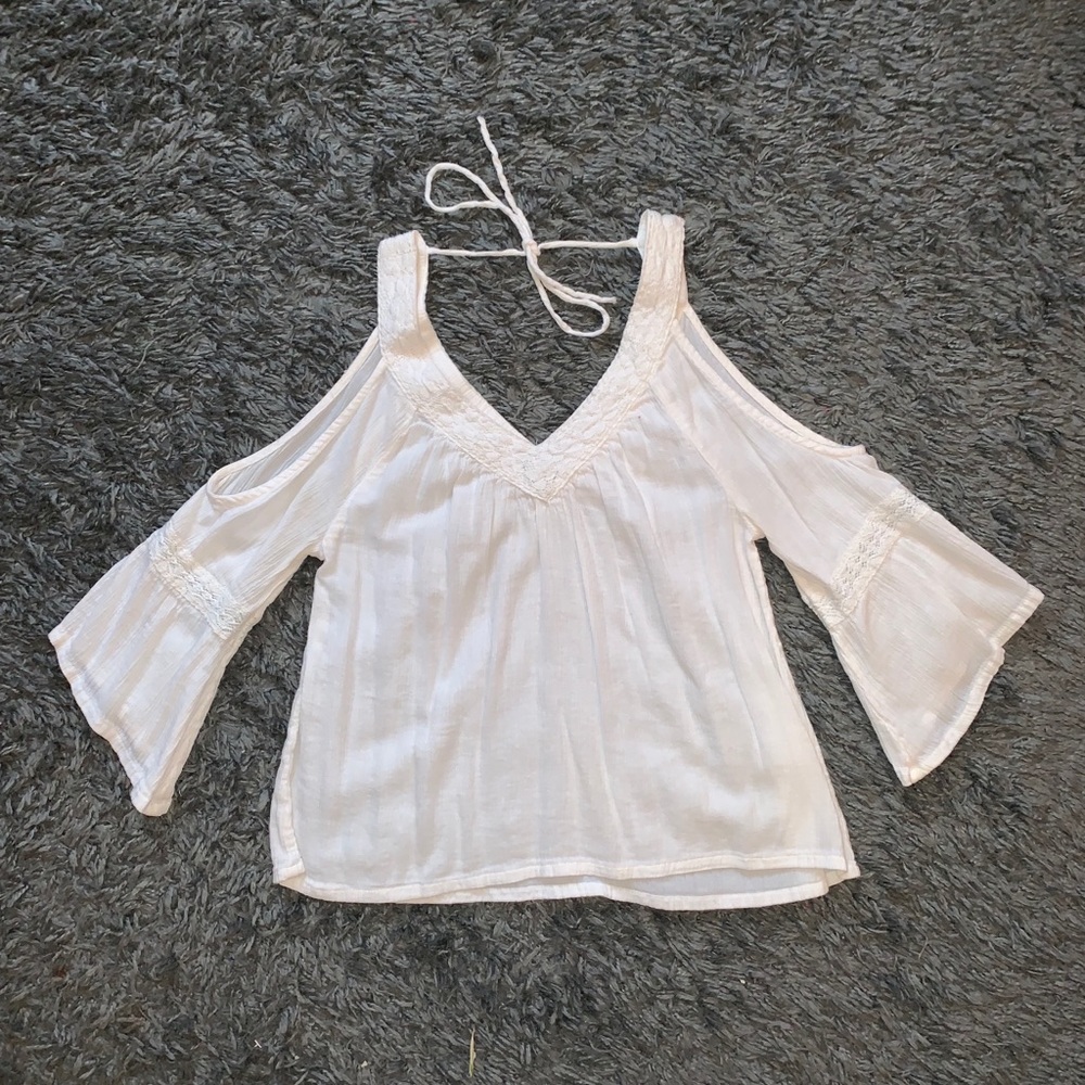 Long sleeve white shirt